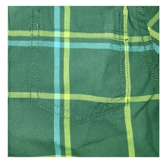 2pc Lot EUC Boys Cat & Jack Spring Green & Blue Button Down Dress Shirt Size XS - Picture 5 of 9